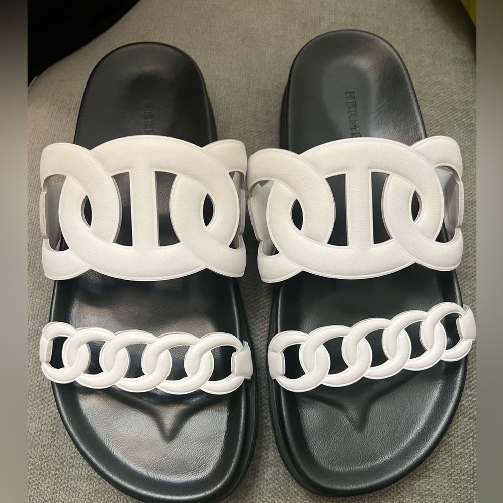Hermes Nappa sandals